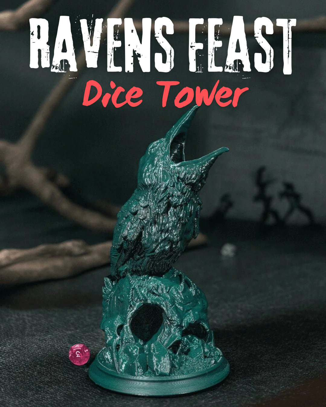 Raven’s Feast Dice Tower - A Dark and Dramatic Roll!