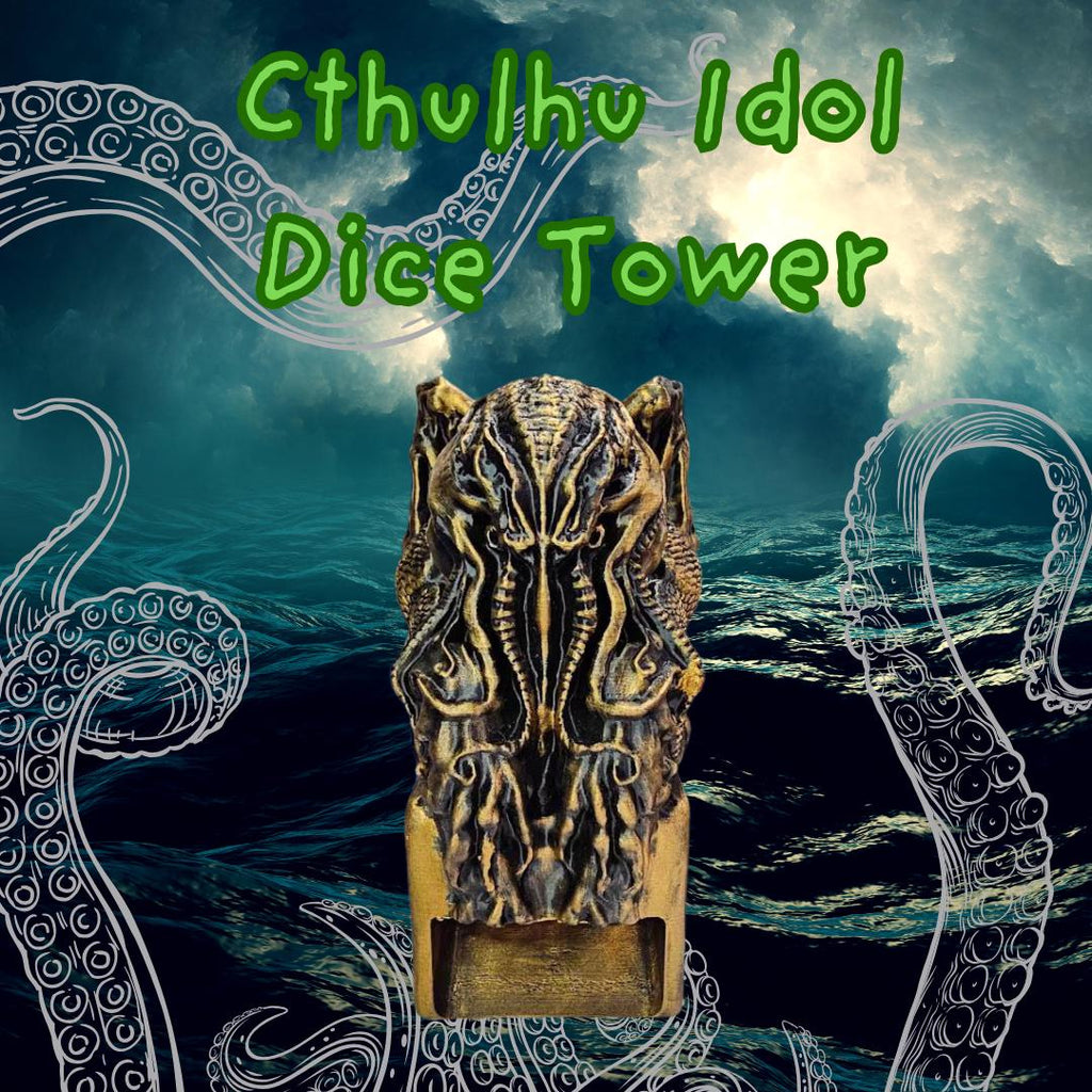 Cthulhu Idol Dice Tower