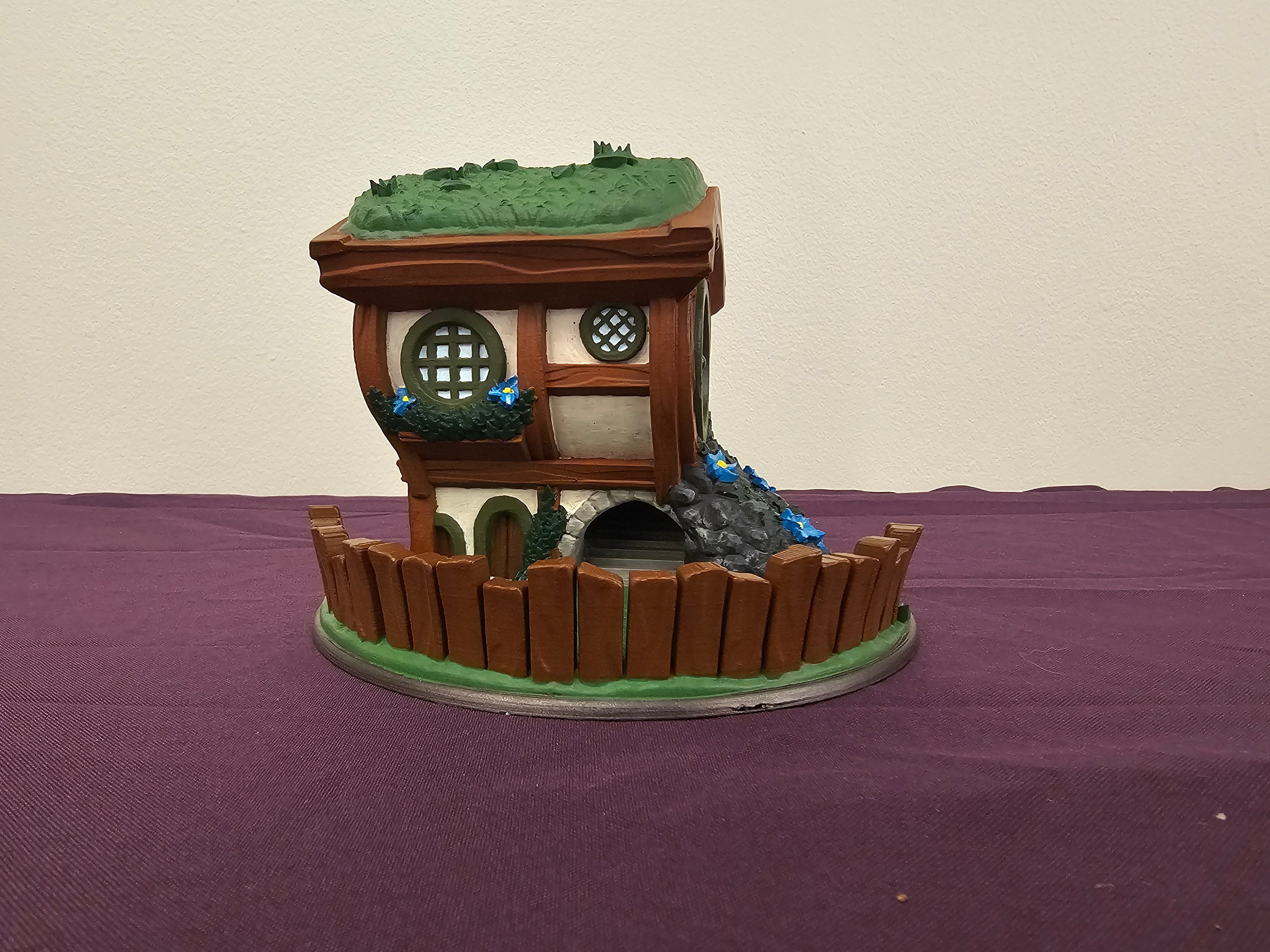 The Green Hill Dice Tower – Inspired by the Shire