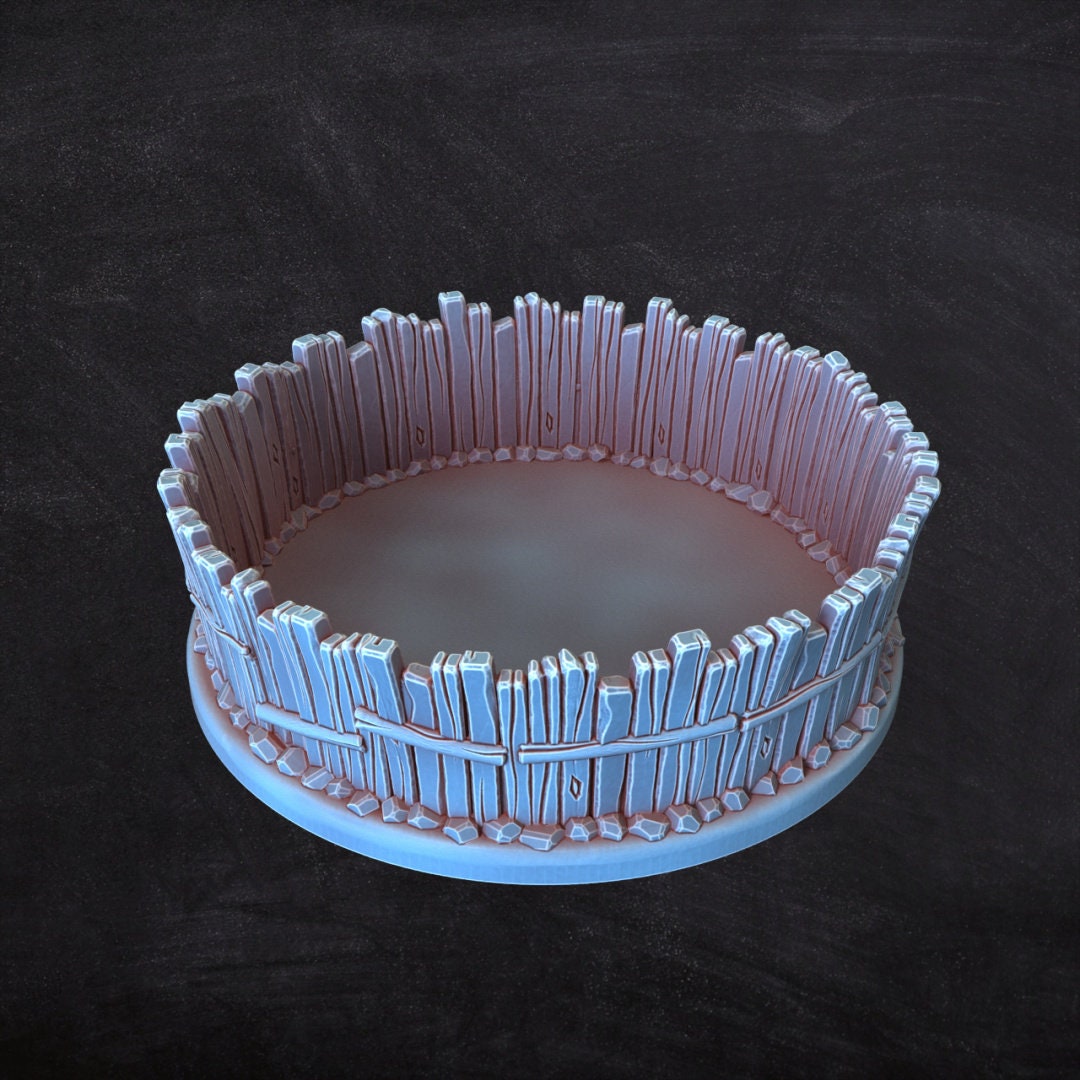 The Wood Fence Dice Tray