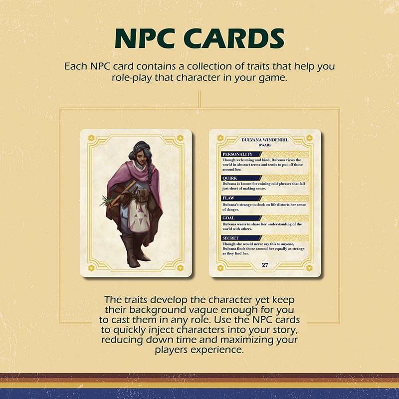 NPC Booster Set 2 – RPG Non-Player Character Prompts for Dungeons & Dragons