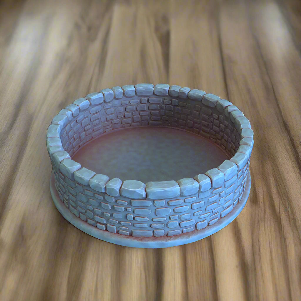Stone Wall Dice Tray