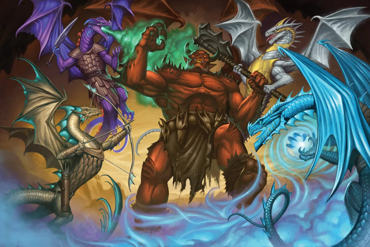 Battlezoo Ancestries: Dragons Hardcover & PDF