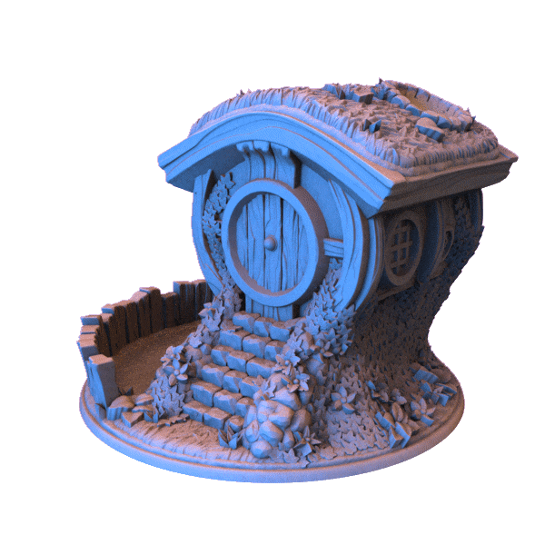 The Green Hill Dice Tower – Inspired by the Shire