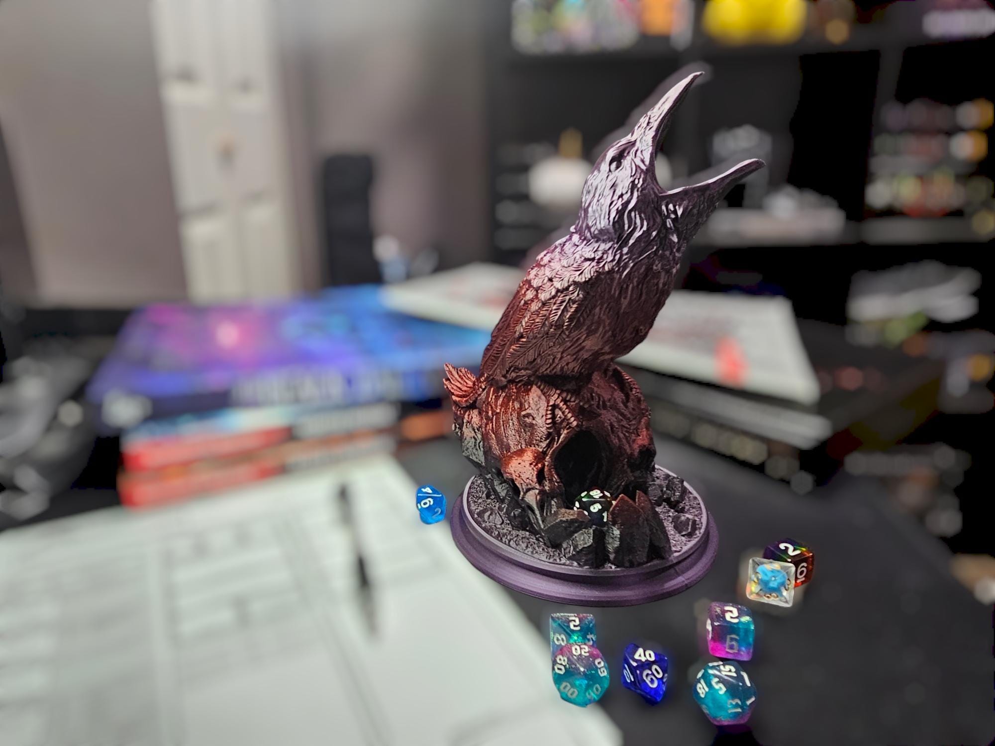 Raven’s Feast Dice Tower - A Dark and Dramatic Roll!