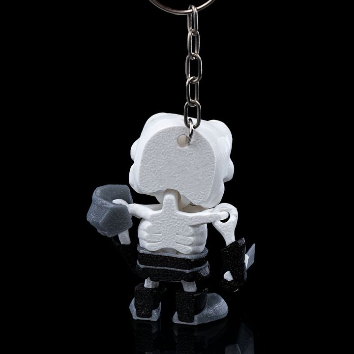 Knight Mare – Skellington Fidget Keychain