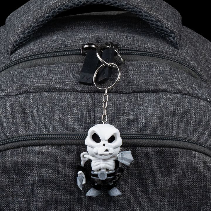 Knight Mare – Skellington Fidget Keychain