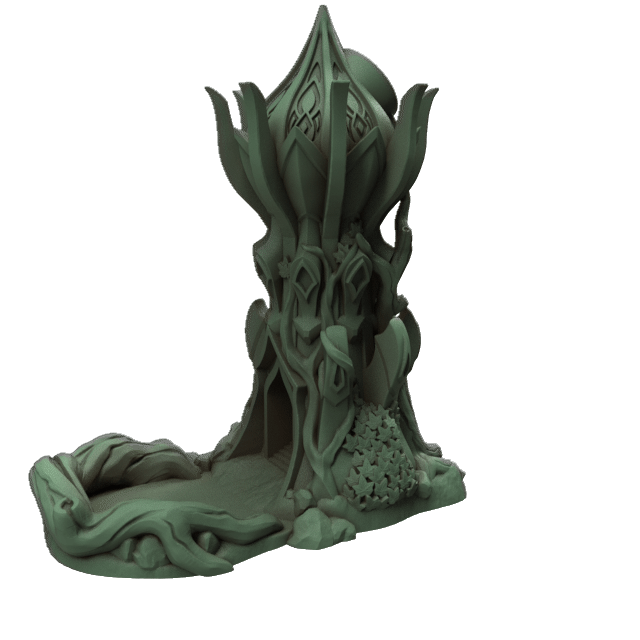 Elven Enclave Dice Tower