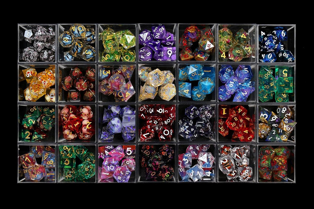 Sharp Edge Mystery Dice 6 Pack – 6 sets of unique dice stickers and pins! No Duplicates! (Copy) (Copy)