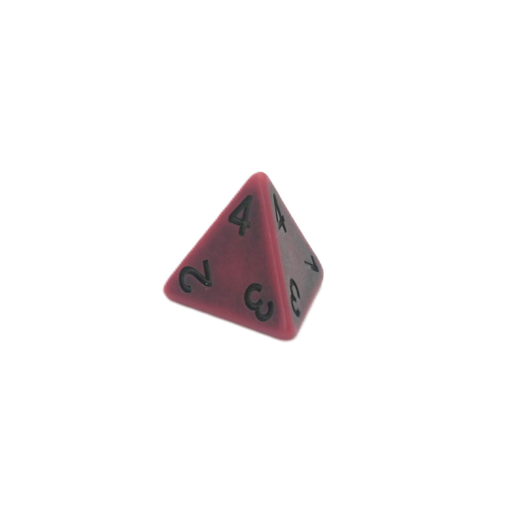 Ancient Blood - 7 Piece DnD Dice Set | Resin RPG Gaming Dice