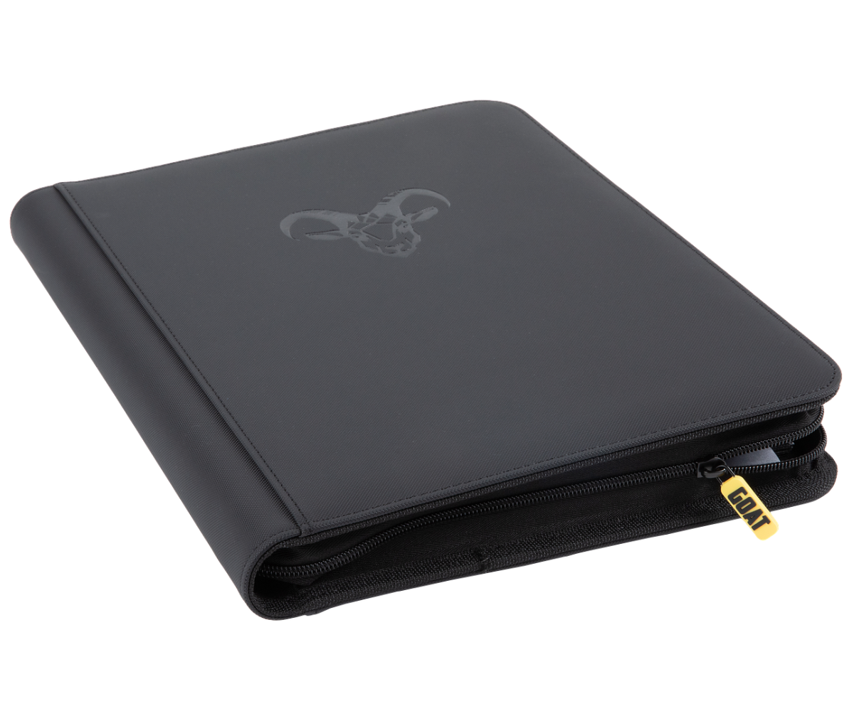 are card guardian binder good LIMITED EDITION: Galaxy Black Stay Flat Binder 12 Pocket