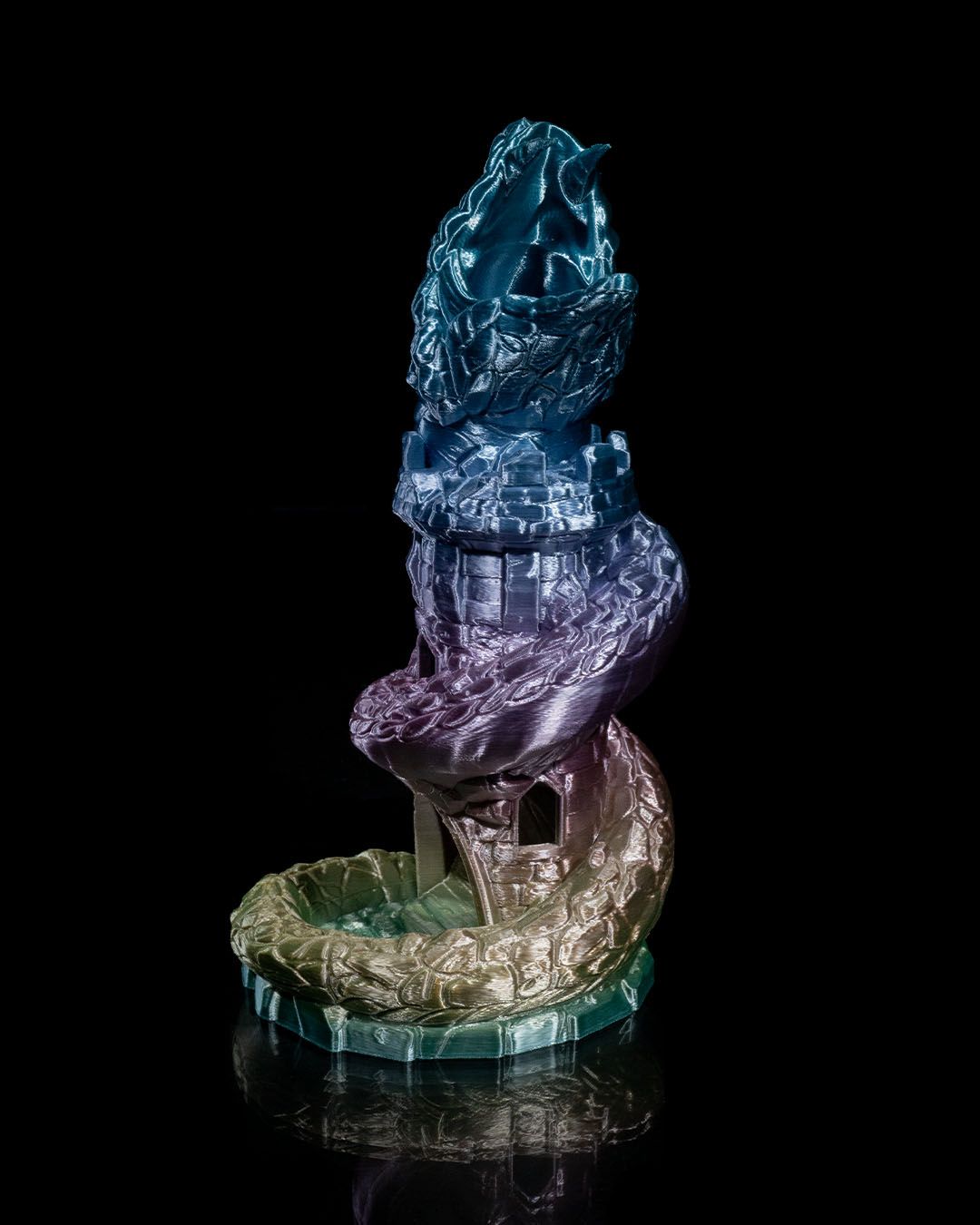 Basilisk Dice Tower – Beware the Bite!