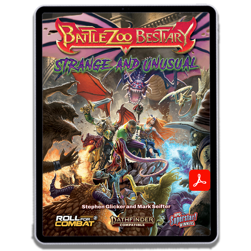 Battlezoo Bestiary: Strange & Unusual Hardcover & PDF