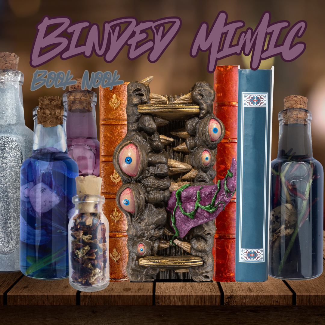 Binded Mimic Book Nook