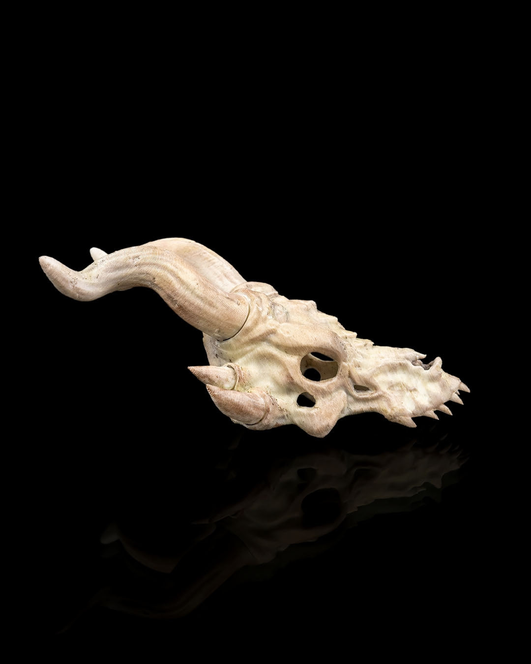 Dragon Skull Trophy Hair Pin – A Warrior’s Keepsake