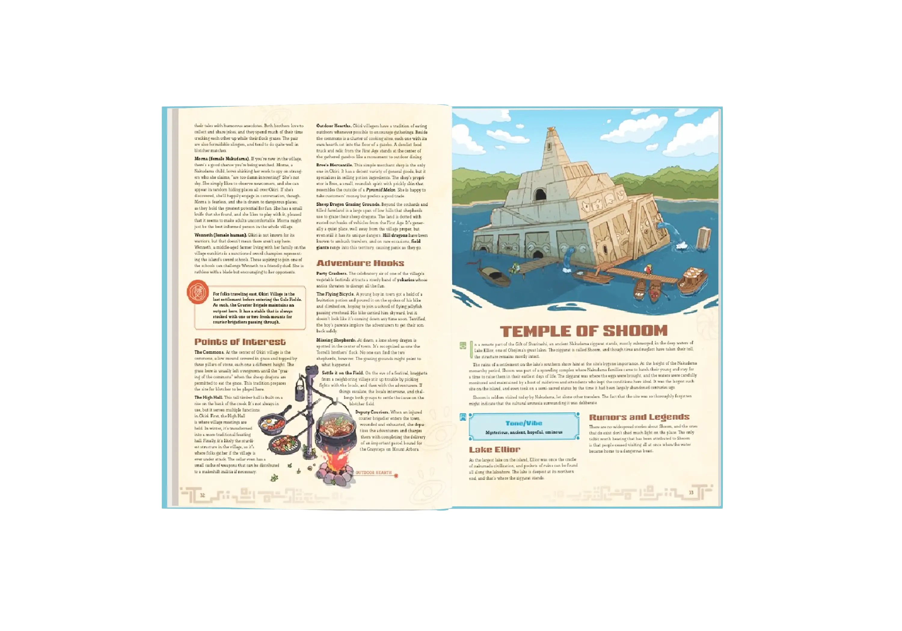Obojima: Tales from the Tall Grass – Hardcover 5E Campaign Book