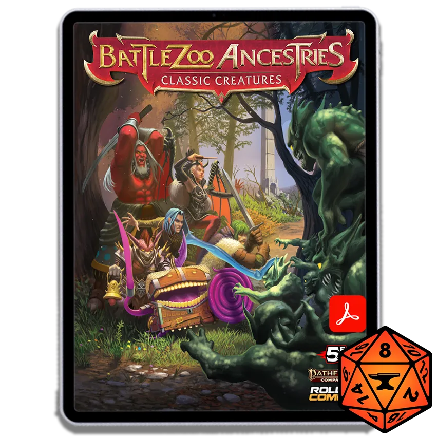 Battlezoo Ancestries: Classic Creatures PDF & Foundry VTT