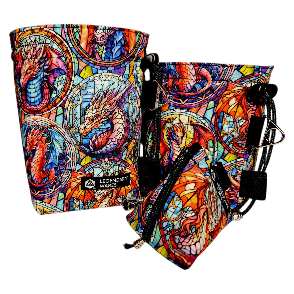 Dragon Temple Dice Bags