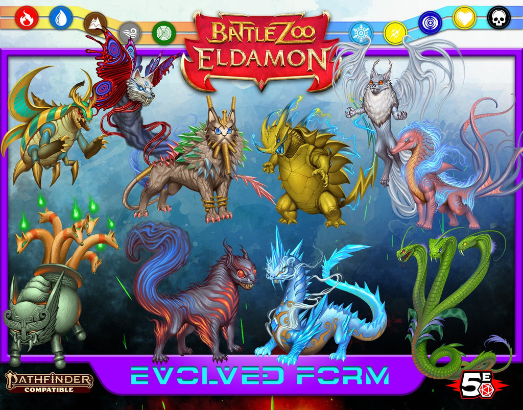 Battlezoo Eldamon Hardcover & PDF