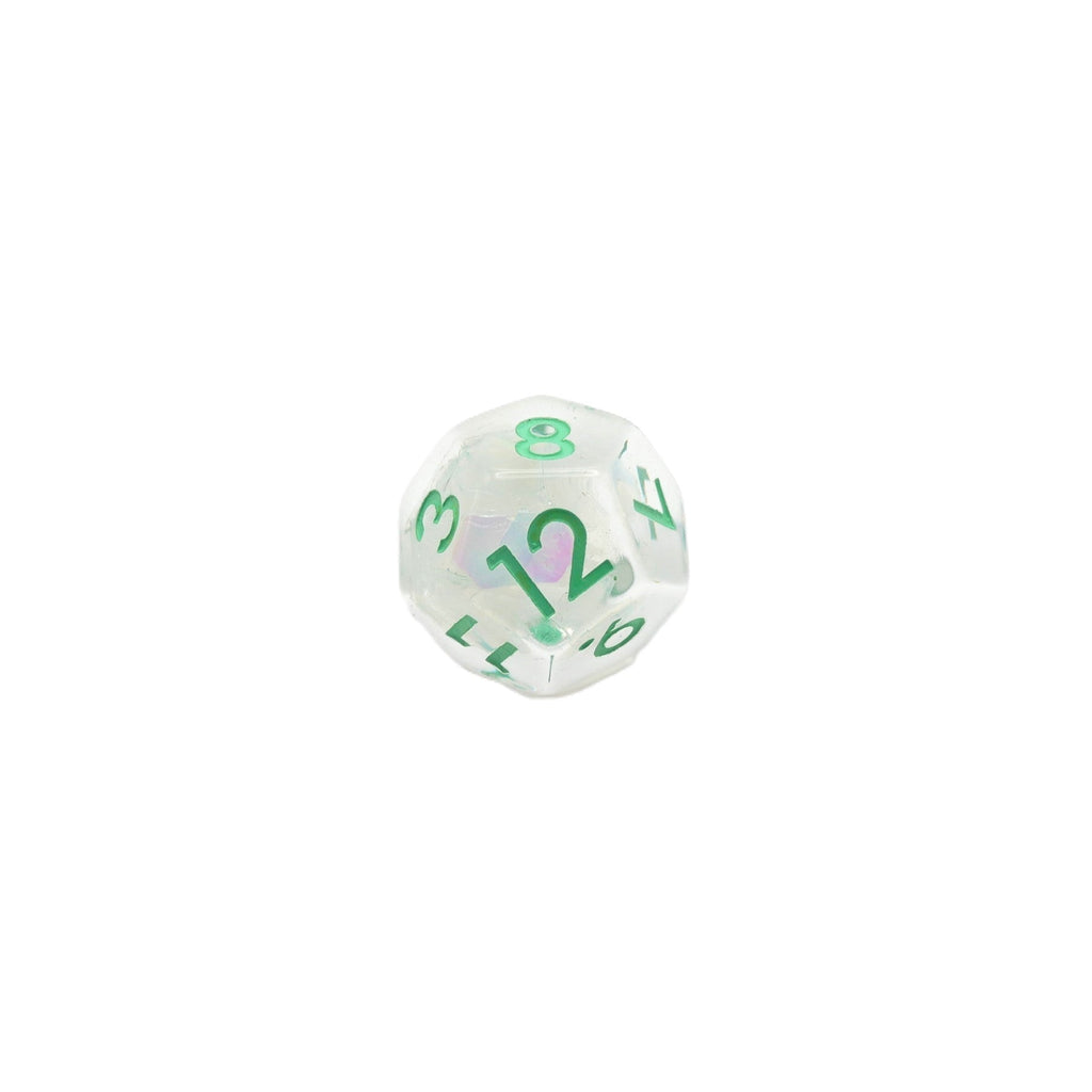 Frosted Meadow - 7 Piece DnD Dice Set | Acrylic RPG Gaming Dice