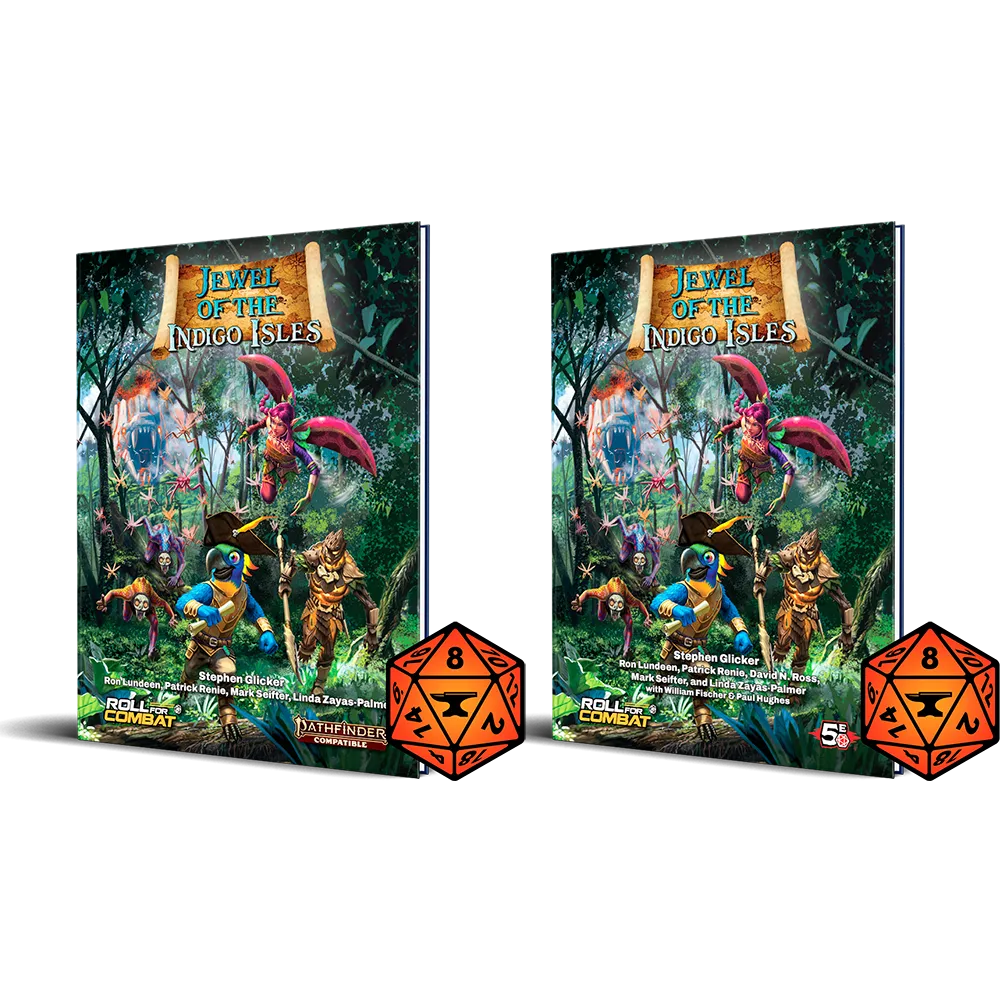 Jewel of the Indigo Isles Hardcover & PDF