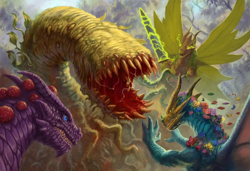 Battlezoo Dragons: Leshy Dragons for Foundry VTT