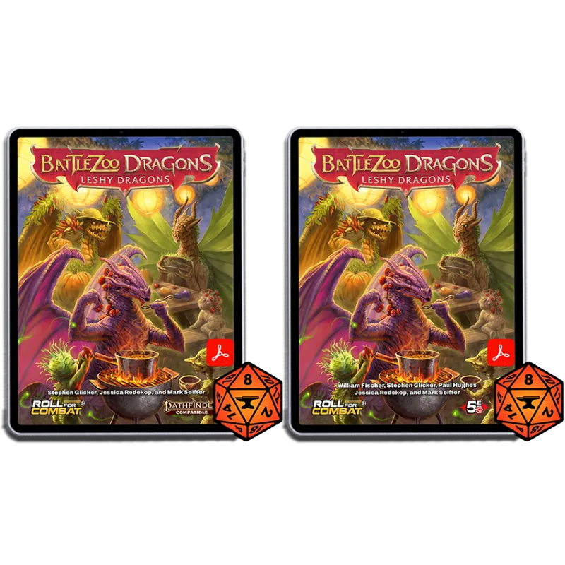 Battlezoo Dragons: Leshy Dragons for Foundry VTT