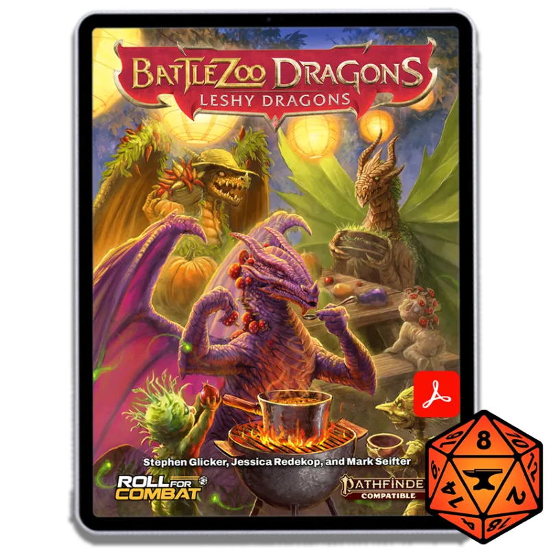 Battlezoo Dragons: Leshy Dragons for Foundry VTT
