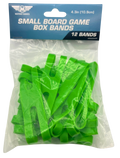 12 Pack of Small Board Game Box Bands (4.3 inches)