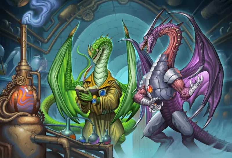 Battlezoo Dragons: Misfit Dragons for Foundry VTT