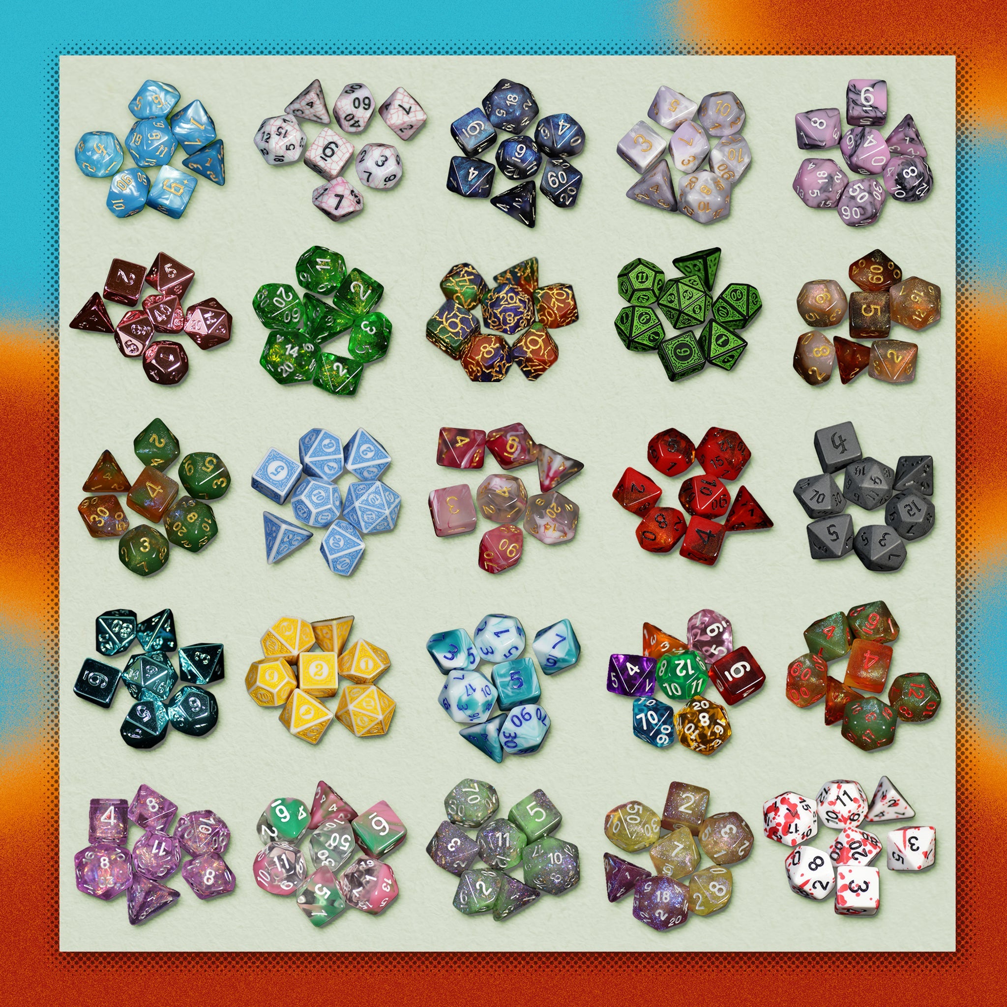 Mystery Dice Set – Handpacked in Portland, 100's of different dice!