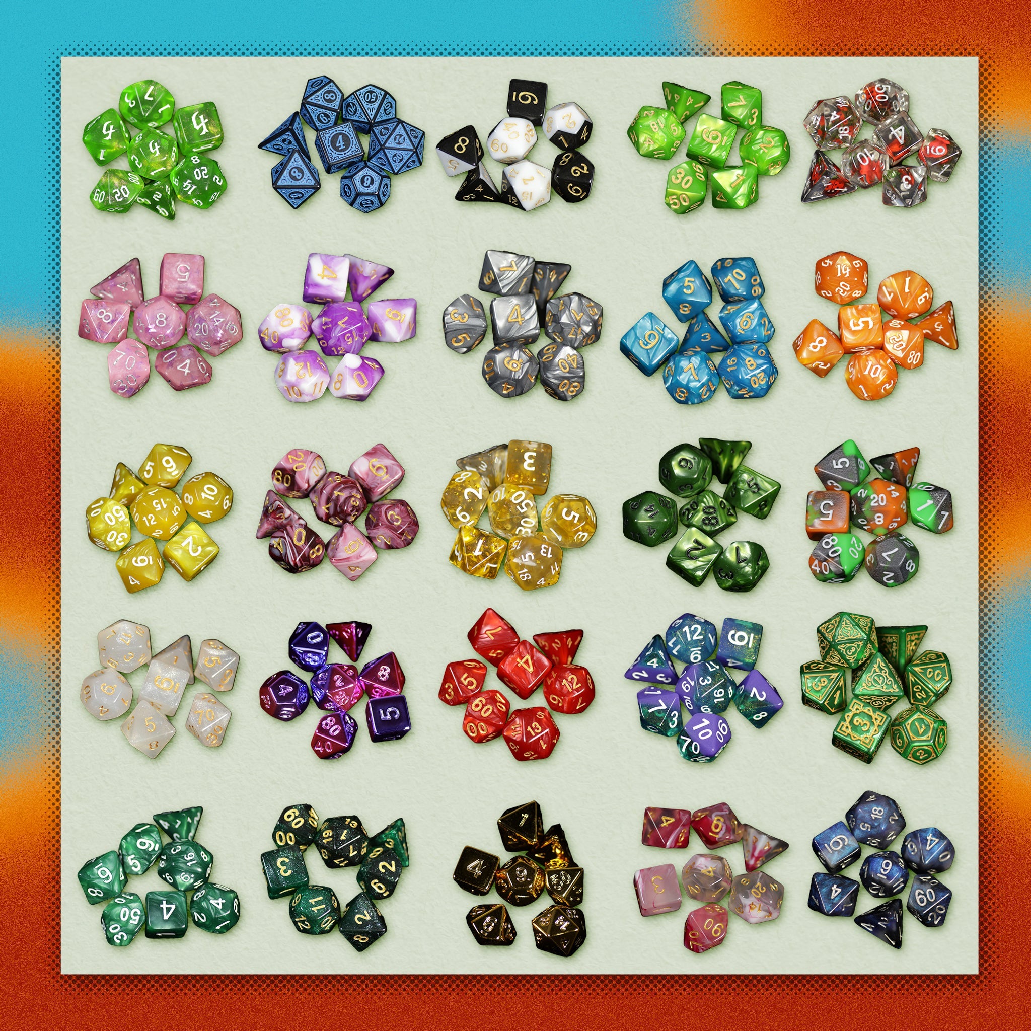 Mystery Dice Set – Handpacked in Portland, 100's of different dice!