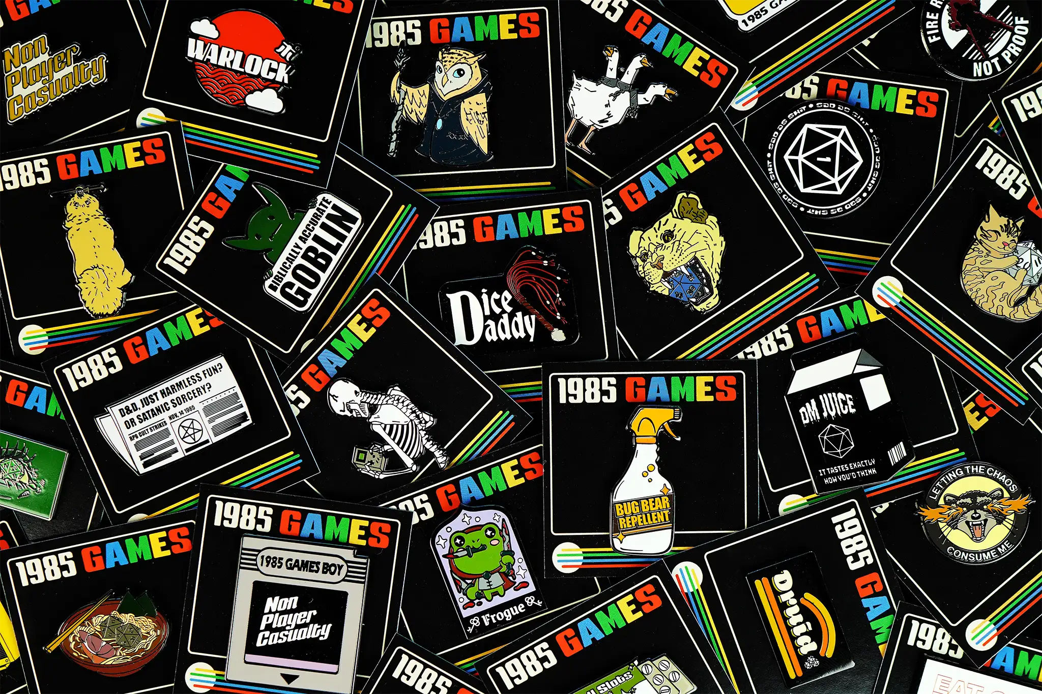 Pin: 25-Pack Mystery Pin over 100 different Enamel Pin designs