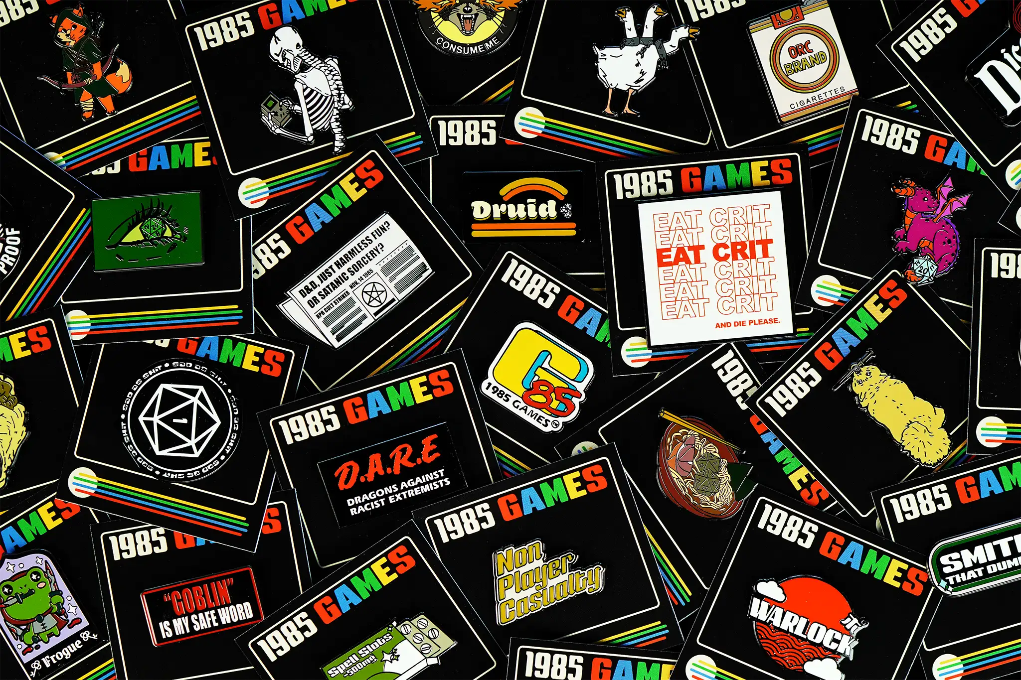 Pin: 25-Pack Mystery Pin over 100 different Enamel Pin designs