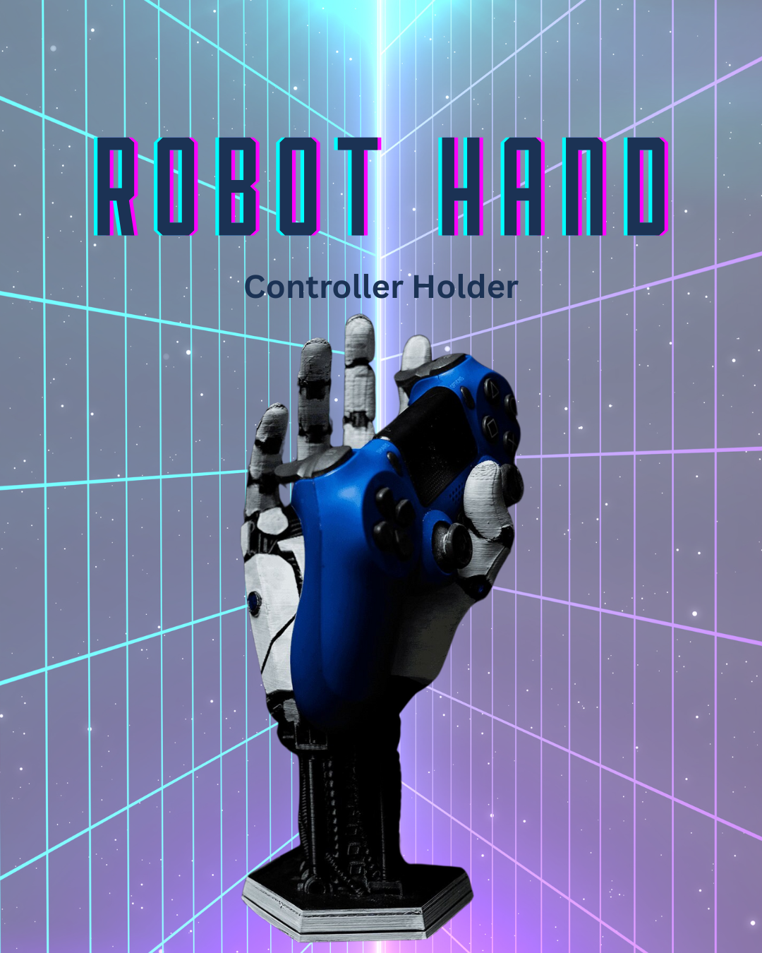 Robot hand controller stand
