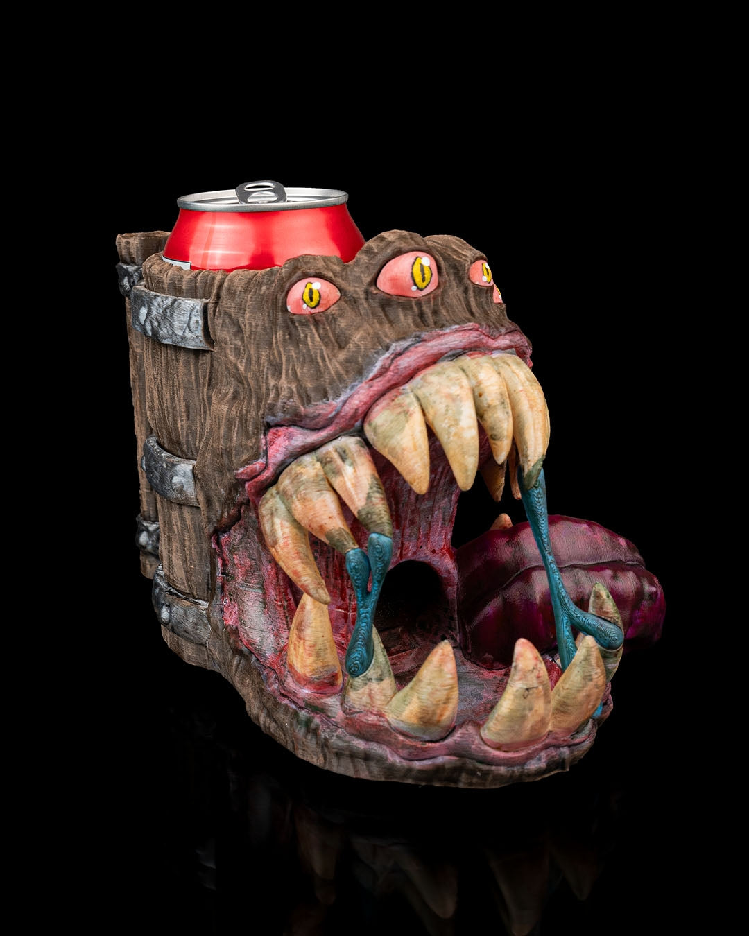 Roll into the Trap - Can Holder & Dice Tower