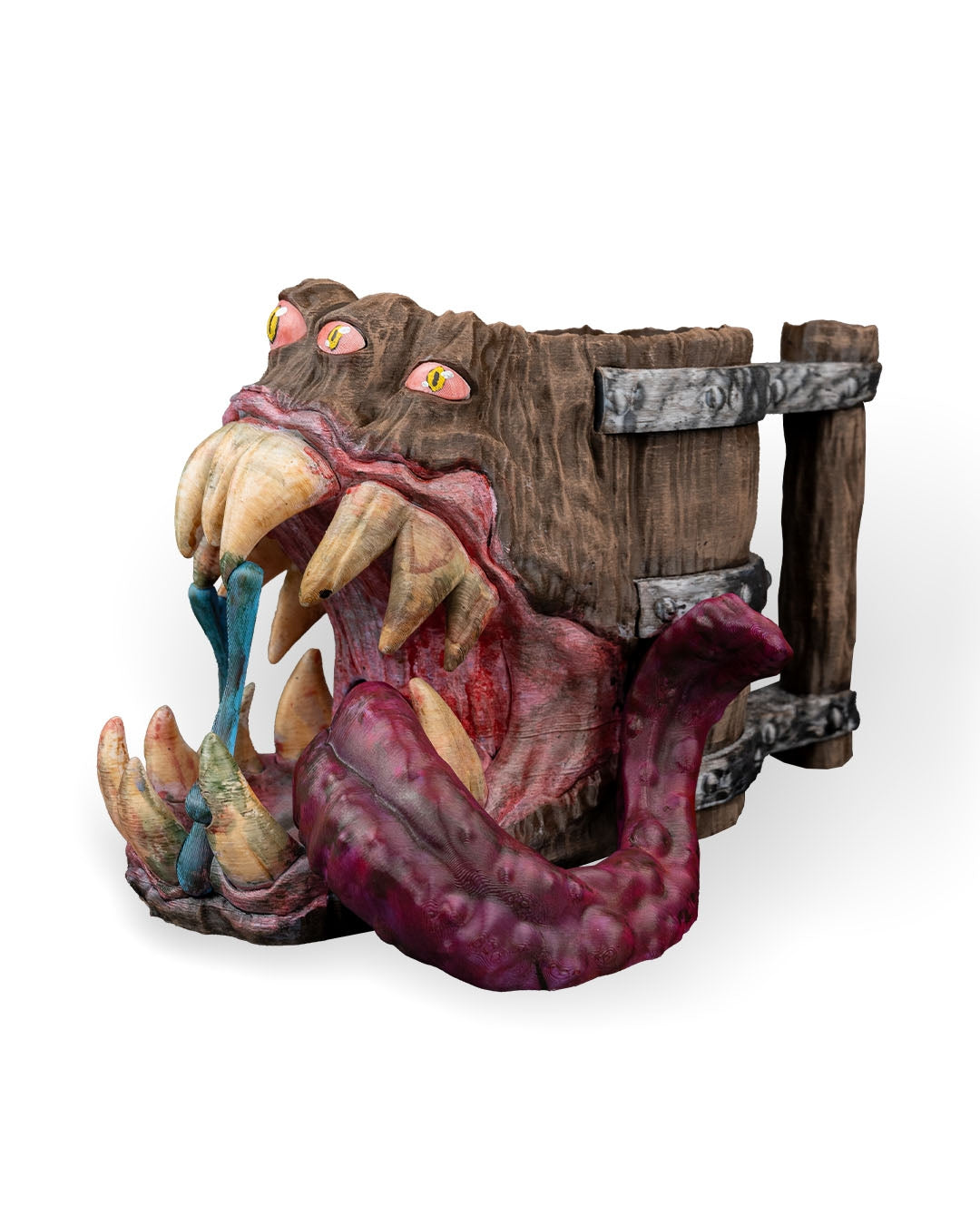 Roll into the Trap - Can Holder & Dice Tower