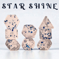 Star Shine Resin Dice Set