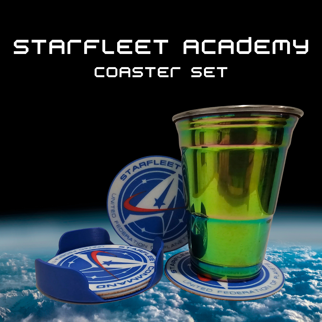Starfleet Academy Coaster Set