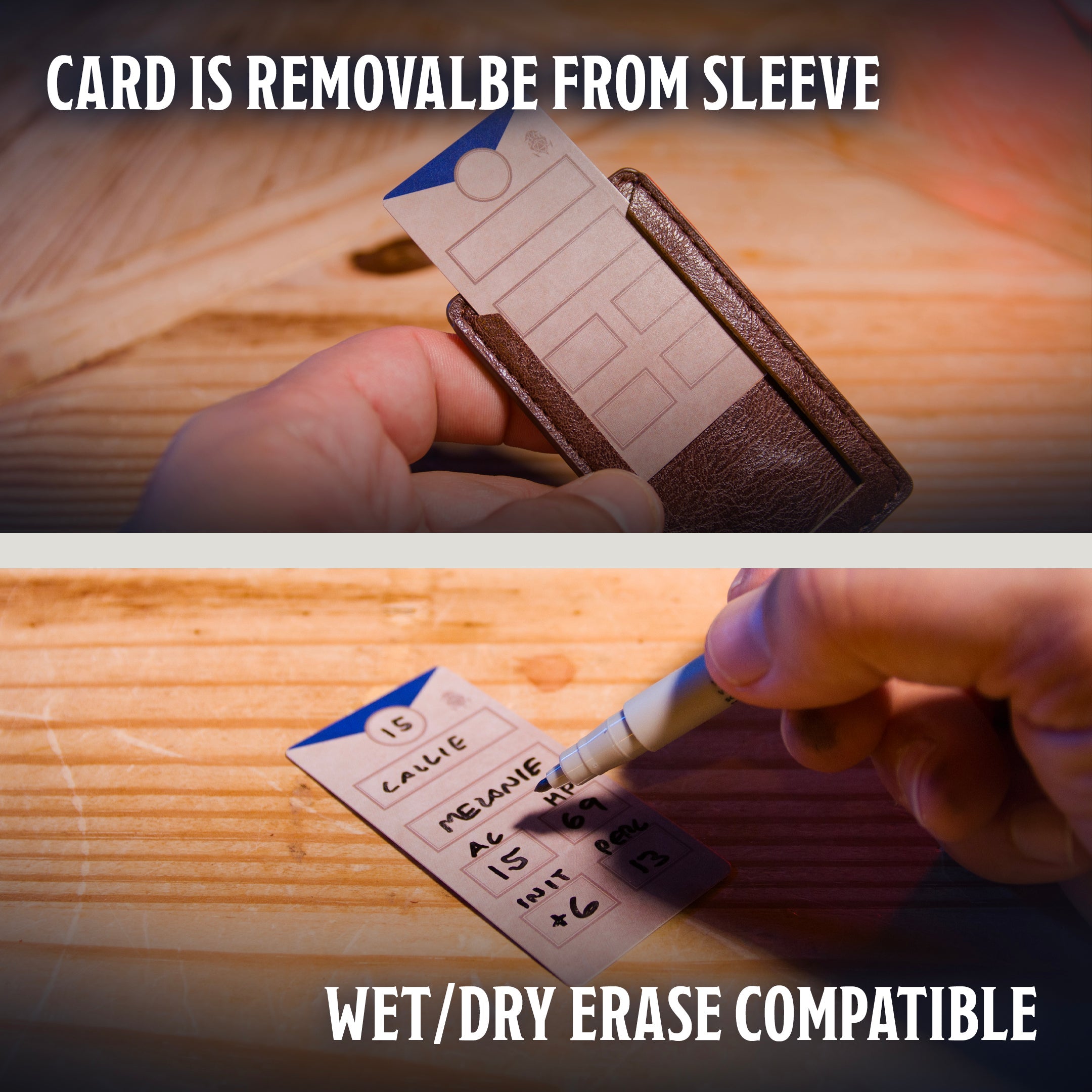 Initiative Trackers (Pack of 4) - Magnetic Turn Order Cards for D&D 5e and TTRPG Combat Management