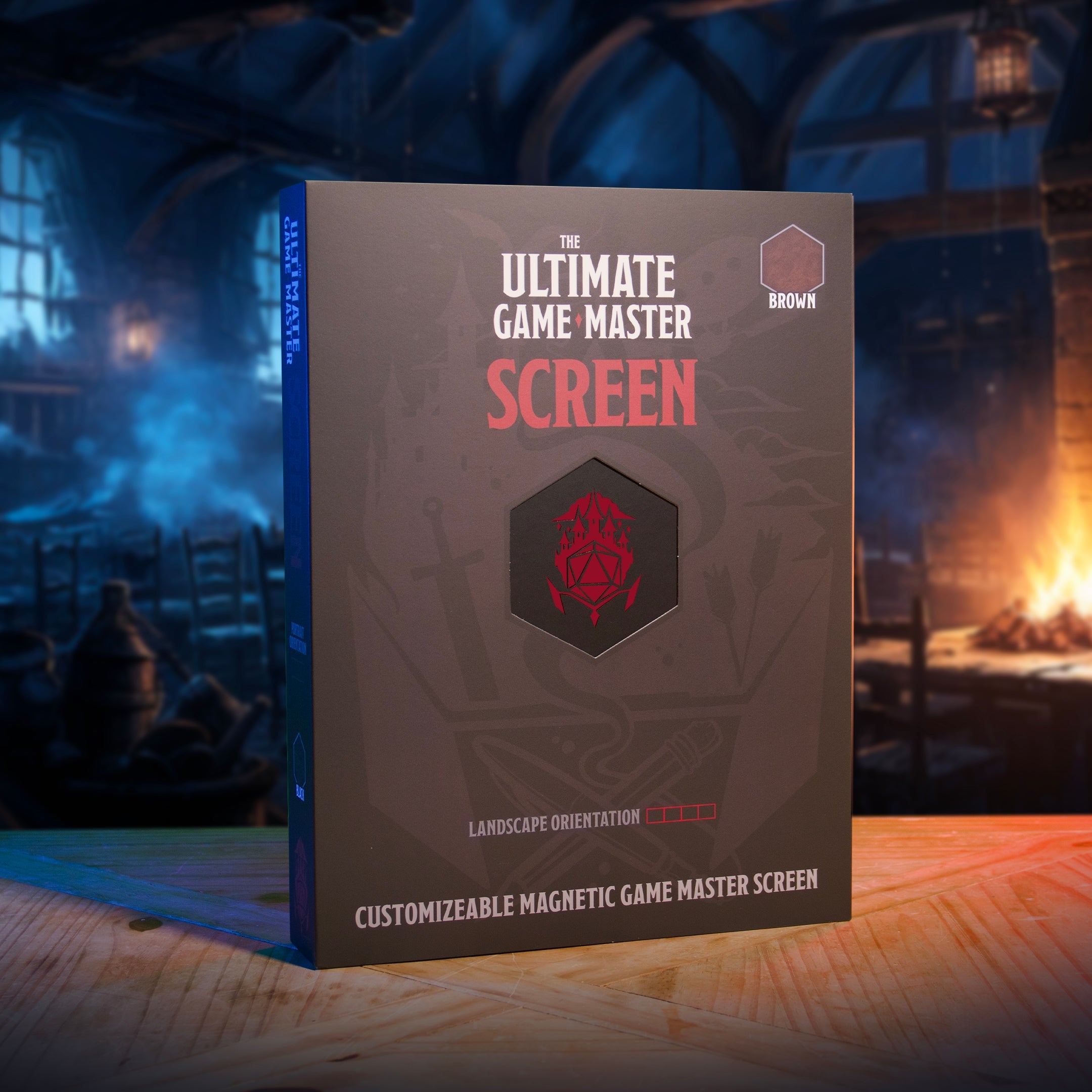 Ultimate Game Master Screen - Magnetic Modular DM Screen for D&D, Pathfinder & TTRPGs