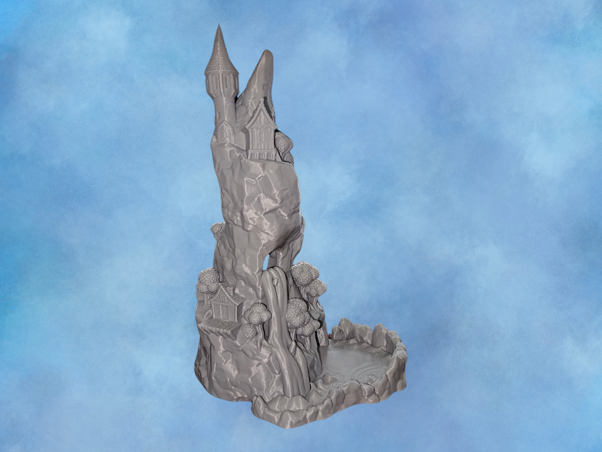 Mountain Village Dice Tower