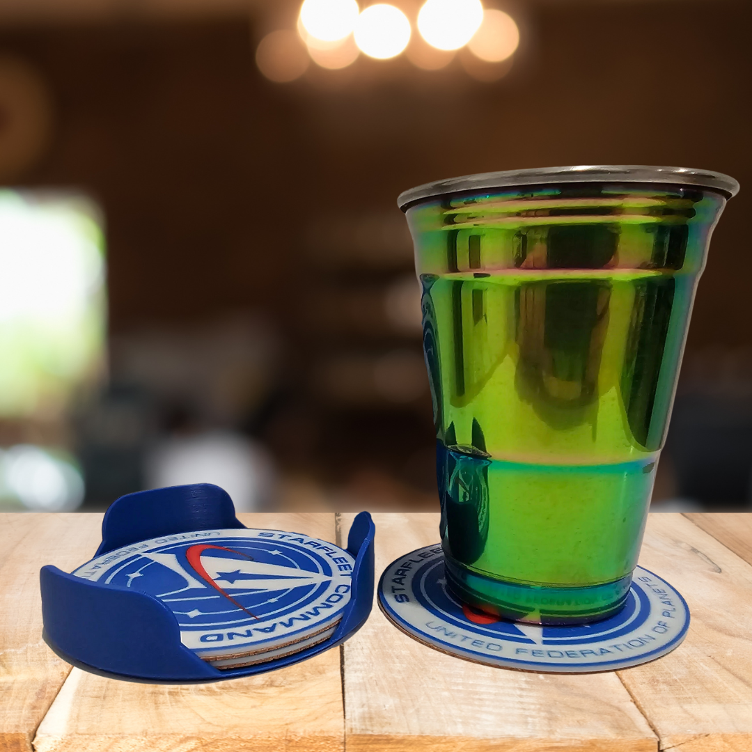 Starfleet Academy Coaster Set