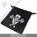 Dwarven Black & White Dice Bag