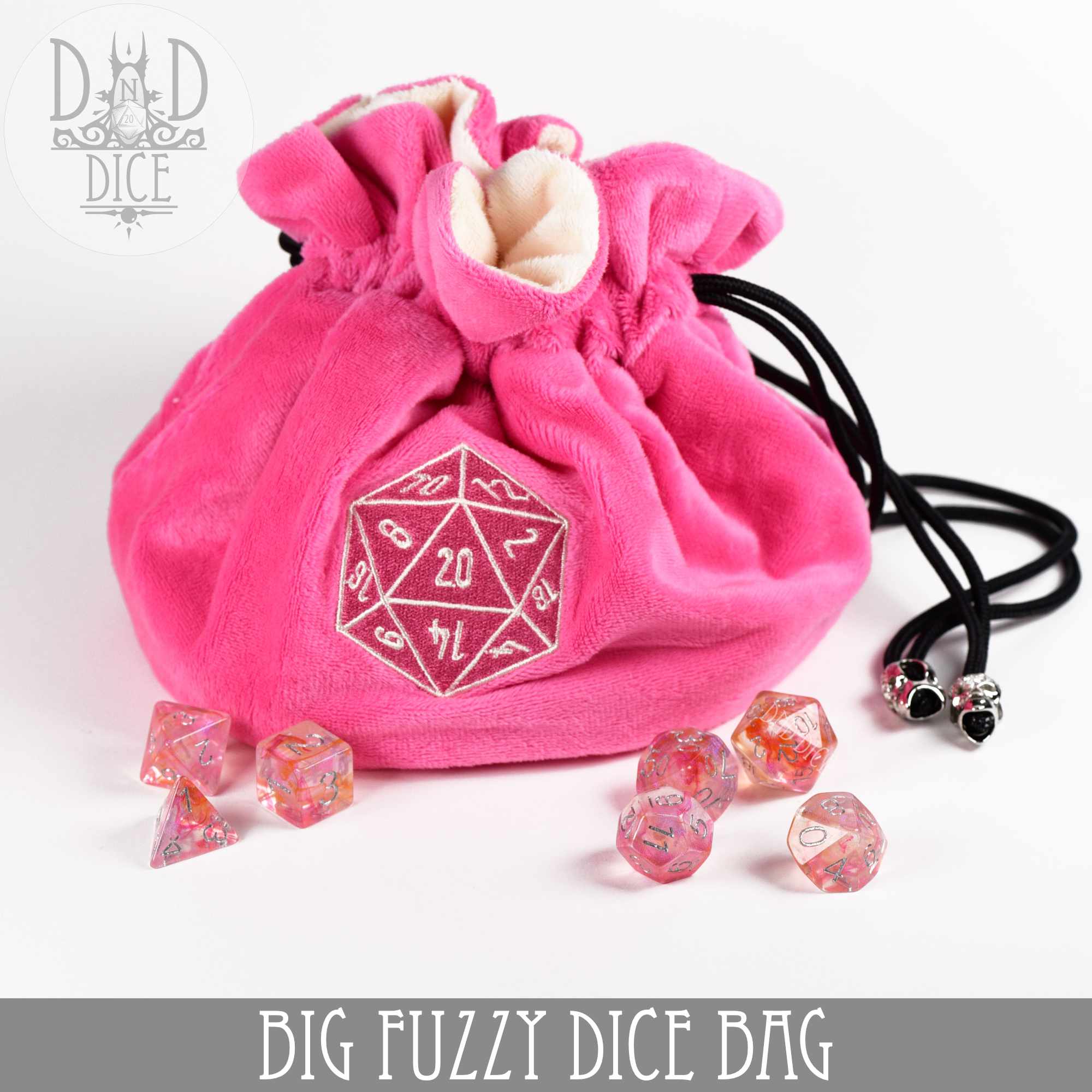 Big Fuzzy Dice Bag (6 Colors)