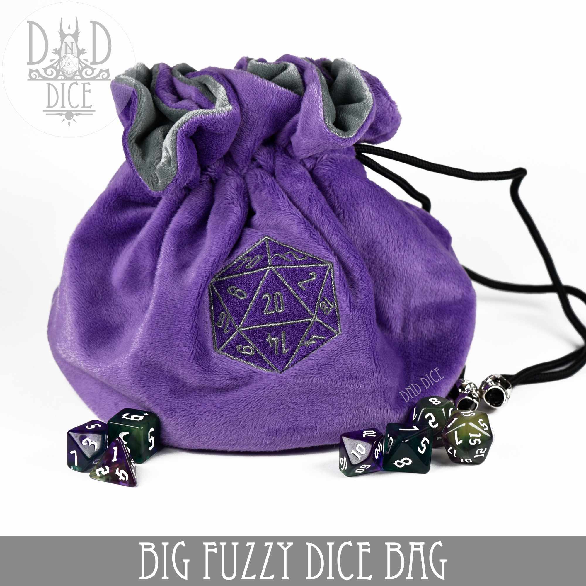 Big Fuzzy Dice Bag (6 Colors)