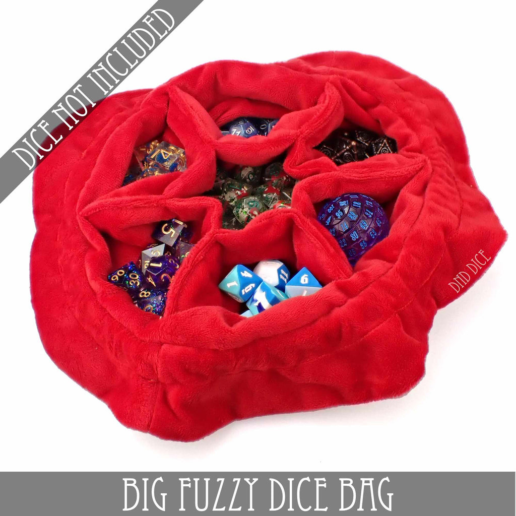 Big Fuzzy Dice Bag (6 Colors)