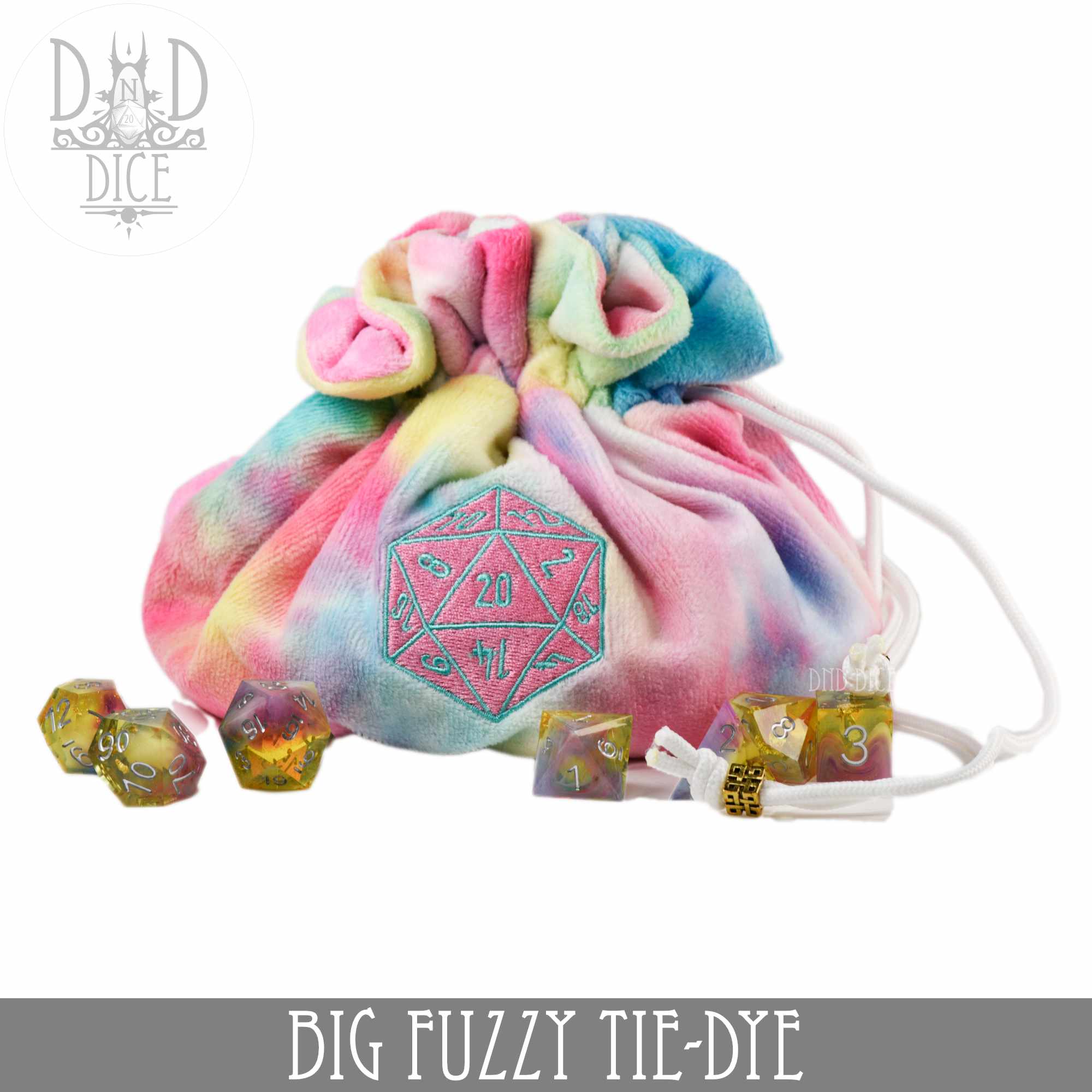 Big Fuzzy Dice Bag (6 Colors)