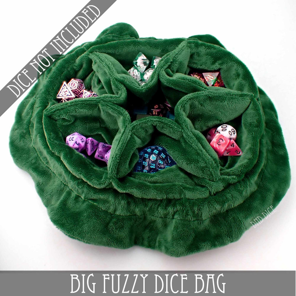 Big Fuzzy Dice Bag (6 Colors)