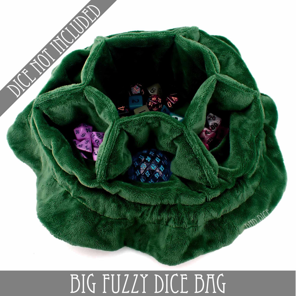 Big Fuzzy Dice Bag (6 Colors)